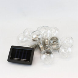 Gardenwize Garden Outdoor 2M Solar Micro Led Bulb String Fence Fairy Lights (10 Piece) - thumbnail 4