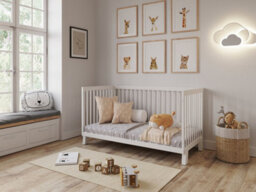 Love For Sleep Alexander  Cot Bed 140X70Cm With Barrier - thumbnail 6