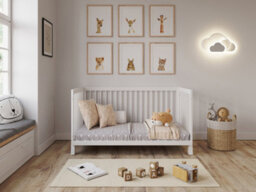 Love For Sleep Alexander  Cot Bed 140X70Cm With Barrier - thumbnail 5