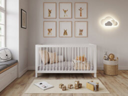 Love For Sleep Alexander  Cot Bed 140X70Cm With Barrier