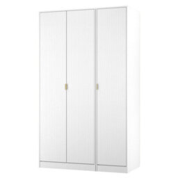Bexley 3 Door Wardrobe (Ready Assembled) In White Matt - thumbnail 3
