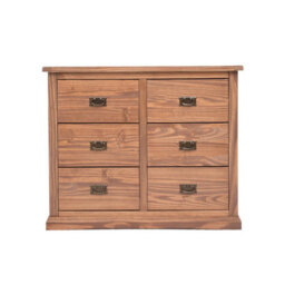 Cabinet Bits Tirolo 6 Drawer Chest Of Drawers Bras Drop Handle - thumbnail 2