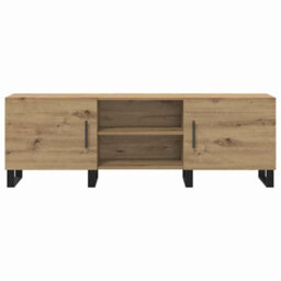 Berkfield Modern Tv Cabinet 150 X 30 X 50 Cm Engineered Wood - thumbnail 6