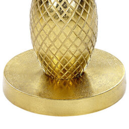 Beliani Glam Living Pineapple End Table Gold, 29 X 29 X 49 Cm - thumbnail 5