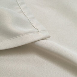 Thehotsale Beige 229Cm W Solid Colour Grommet Top Polyester 100% Blackout Curtains Pair - thumbnail 8