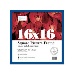 16X16 Blue Picture Frame (40.6 X 40.6Cm) Poster, Photo, Artwork, Gallery Wall Or Print - thumbnail 1