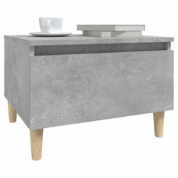 Berkfield Side Tables 2 Pcs Concrete Grey 50X46X35 Cm Engineered Wood - thumbnail 5