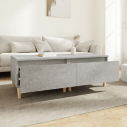 Berkfield Side Tables 2 Pcs Concrete Grey 50X46X35 Cm Engineered Wood - thumbnail 3