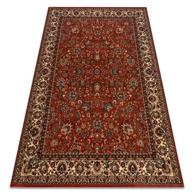 RugsX Wool Carpet Kashqai 4362 200 Ornament Claret / Beige 80X160 Cm - image 1