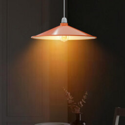 2Pack Cone Lamp Shade Pendant Light Fixtures 22Cm Metal Replacing Hanging Lampshade - thumbnail 2