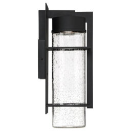 Luminosa Lighting Luminosa Quoizel Eames Integrated Led Outdoor Modern Wall Lamp Earth Black, 3000K, Ip44 - thumbnail 7