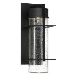 Luminosa Lighting Luminosa Quoizel Eames Integrated Led Outdoor Modern Wall Lamp Earth Black, 3000K, Ip44 - thumbnail 1