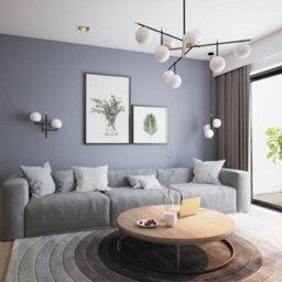 Luminosa Lighting Luminosa Nostalgia Globe Ceiling Pendant Lamp Matt Gold , 9 Light, E14 - thumbnail 3