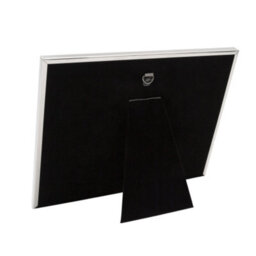 Happy Homewares 25Th Anniversary Picture Frame In Nickel Plating With Diamante Rings - thumbnail 4