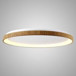 Luminosa Lighting Luminosa Niseko Ring Ceiling 90Cm 78W Led, 3000K, 6200Lm, Wood, 3Yrs Warranty - thumbnail 2