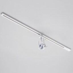 Litecraft Greenwich White 1 Head 1M Straight Kitchen Ceiling Light With Led Bulbs - thumbnail 3