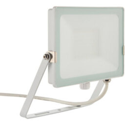 4 Pack Outdoor Waterproof Led Floodlight - 50W Cool White Led - Matt White - thumbnail 5
