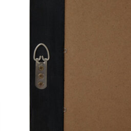 Wyld Haus Leaning Window Pane Wall Mirror Black Wood Frame 1700 X 1120 mm - thumbnail 5