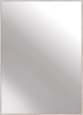 Nielsen Arlott Aluminium Rectangular Wall Mirror, White Oak, 50 X 70Cm - image 1