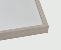 Nielsen Arlott Aluminium Rectangular Wall Mirror, White Oak, 50 X 70Cm - thumbnail 2