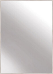 Nielsen Arlott Aluminium Rectangular Wall Mirror, White Oak, 50 X 70Cm - thumbnail 1
