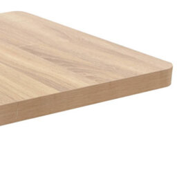 Berkfield Bistro Table Light Brown 60X60 Cm Mdf - thumbnail 3