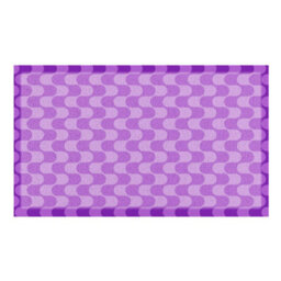 Native Natural Purple Wavey Lines Indoor & Outdoor Doormat - 70X40Cm - thumbnail 2