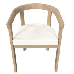 Charles Bentley Dining Chairs Set Of 2 Acacia Garden Furniture With Cushions - thumbnail 6