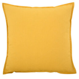 GoodHome Hiva Yellow Indoor Cushion, (L)45Cm X (W)45Cm - thumbnail 1