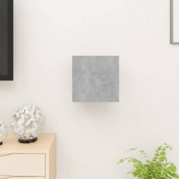 Berkfield Wall Mounted Tv Cabinet Concrete Grey 30.5X30X30 Cm - thumbnail 4