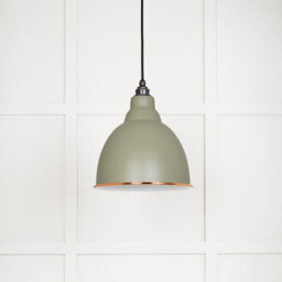 From the Anvil White Gloss Brindley Pendant In Tump - thumbnail 3