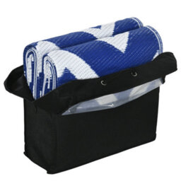 Outsunny Reversible Waterproof Outdoor Rug W/ Carry Bag, 182 X 274Cm, Blue - thumbnail 9