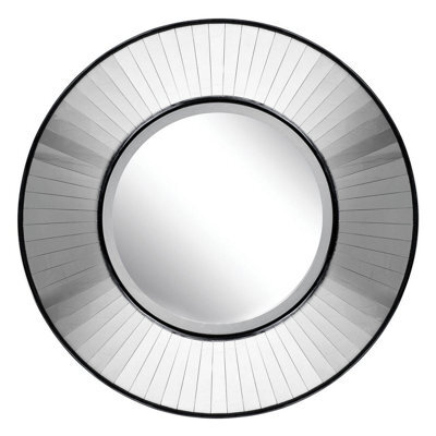 Orsina Modern Accent Wall Mirror, Sunburst Design Wall Mirror For Bedroom, Unique Indoor Wall Mirror For Hallway - image 1