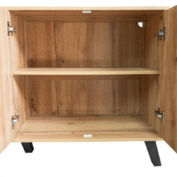 Abrihome Modern 4-Door Sideboard, 150X35X78Cm, Versatile Storage For Living Rooms(Color May Vary Slightly Depending On Lighting) - thumbnail 5