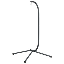 Walplus Hanging Egg Chair Stand Anthracite Steel - Chair Not Included - thumbnail 5