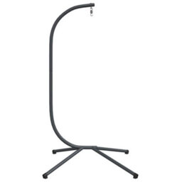 Walplus Hanging Egg Chair Stand Anthracite Steel - Chair Not Included - thumbnail 4