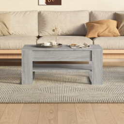 Vidaxl Coffee Table Grey Sonoma 102X55X45 Cm Engineered Wood - thumbnail 5