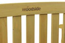 Woodside Outdoor Wooden 2 Seater Bench Garden Patio Furniture - thumbnail 3