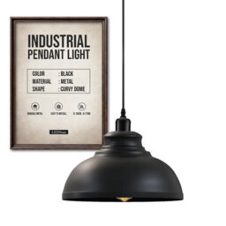 Ledsone Industrial Vintage Retro Style Ceiling Hanging Pendant Light Chandelier