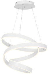 Milagro Andromeda White Led Pendant Lamp 45W High Quality Designer Light With A Stunning Flowing Design - thumbnail 9