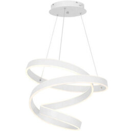 Milagro Andromeda White Led Pendant Lamp 45W High Quality Designer Light With A Stunning Flowing Design - thumbnail 4