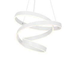 Milagro Andromeda White Led Pendant Lamp 45W High Quality Designer Light With A Stunning Flowing Design - thumbnail 2