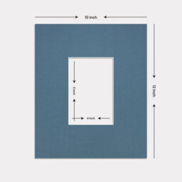 Ak Frames 12X10 Pompadour Picture Mounts To Fit 6X4 Aperture Size - Mount Board Only (No Frame Included) - thumbnail 3