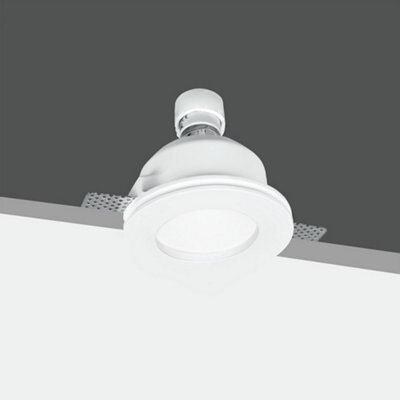 Luminosa Lighting Luminosa Snow Recessed Downlight White 12X6Cm