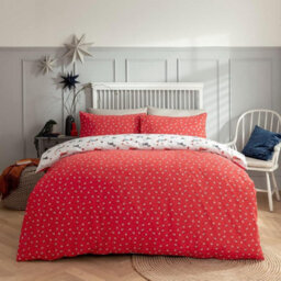 Smart Living Christmas Jumper Dog Puppies Reversible Duvet Cover And Pillowcase Set - thumbnail 3