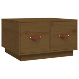Walplus Coffee Table Honey Brown 60X53X35 Cm Solid Wood Pine - thumbnail 2