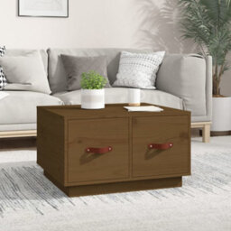 Walplus Coffee Table Honey Brown 60X53X35 Cm Solid Wood Pine - thumbnail 1