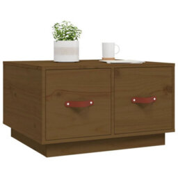 Walplus Coffee Table Honey Brown 60X53X35 Cm Solid Wood Pine - thumbnail 4
