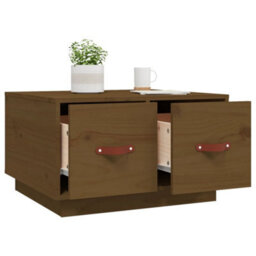 Walplus Coffee Table Honey Brown 60X53X35 Cm Solid Wood Pine - thumbnail 5