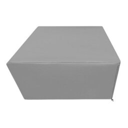 More4Homes Rhodes Garden Sofa Set 4 Seater Outdoor Garden Furniture Set With Glass Table And Cover (Grey) - thumbnail 8